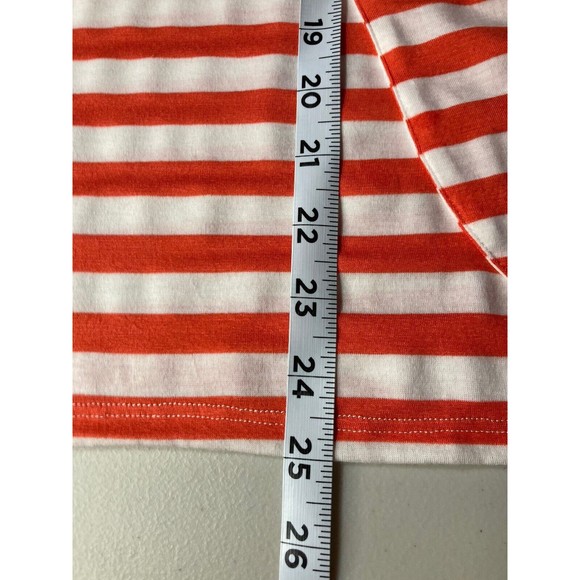 Ella Moss Orange & White Striped Swing Tank Top with Pockets Size Medium - Picture 10 of 10